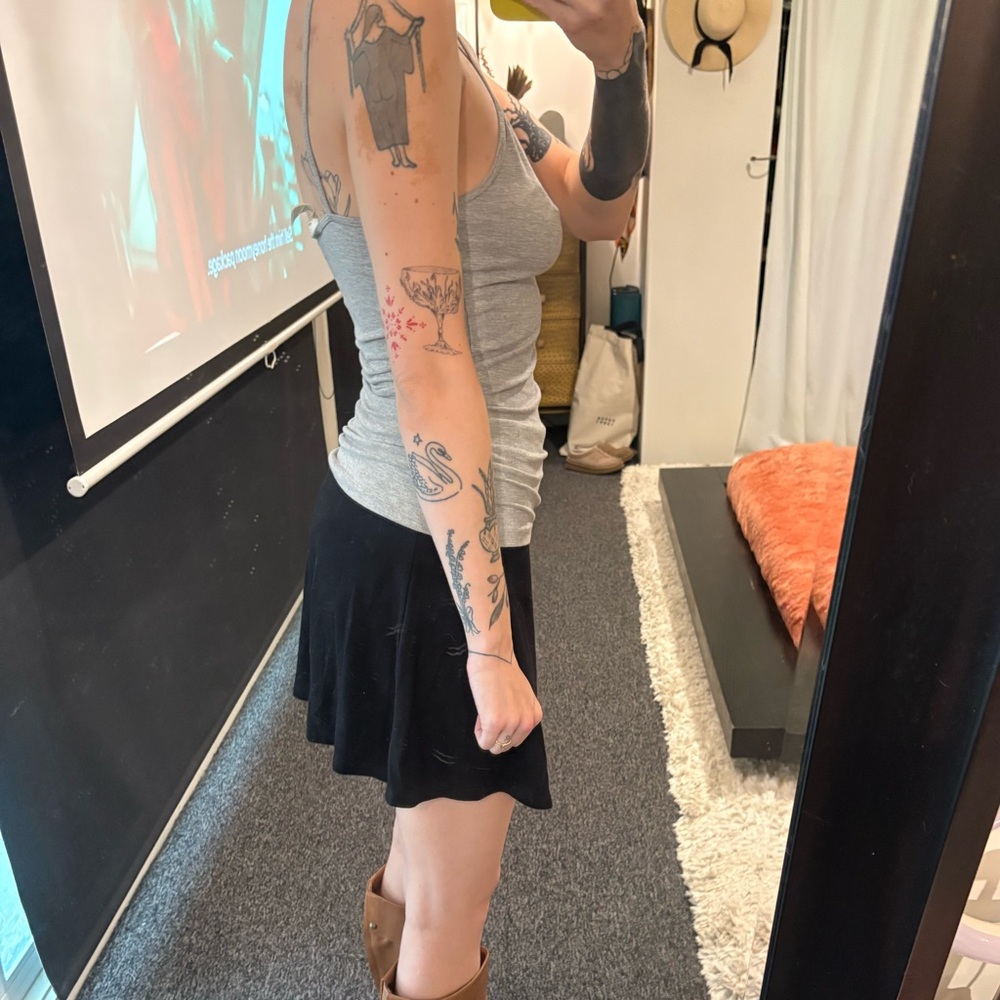 H&M Heather Gray Camisole Top
